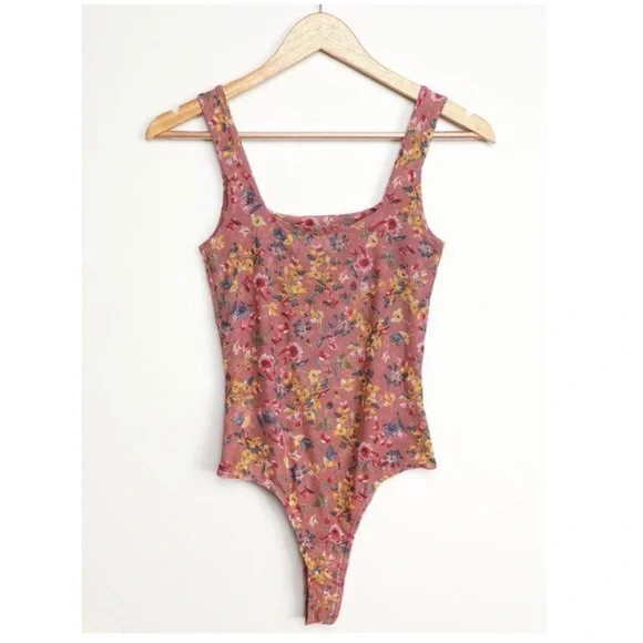 Lulu’s Love in the Garden Floral Mesh Bodysuit - Picture 3 of 6